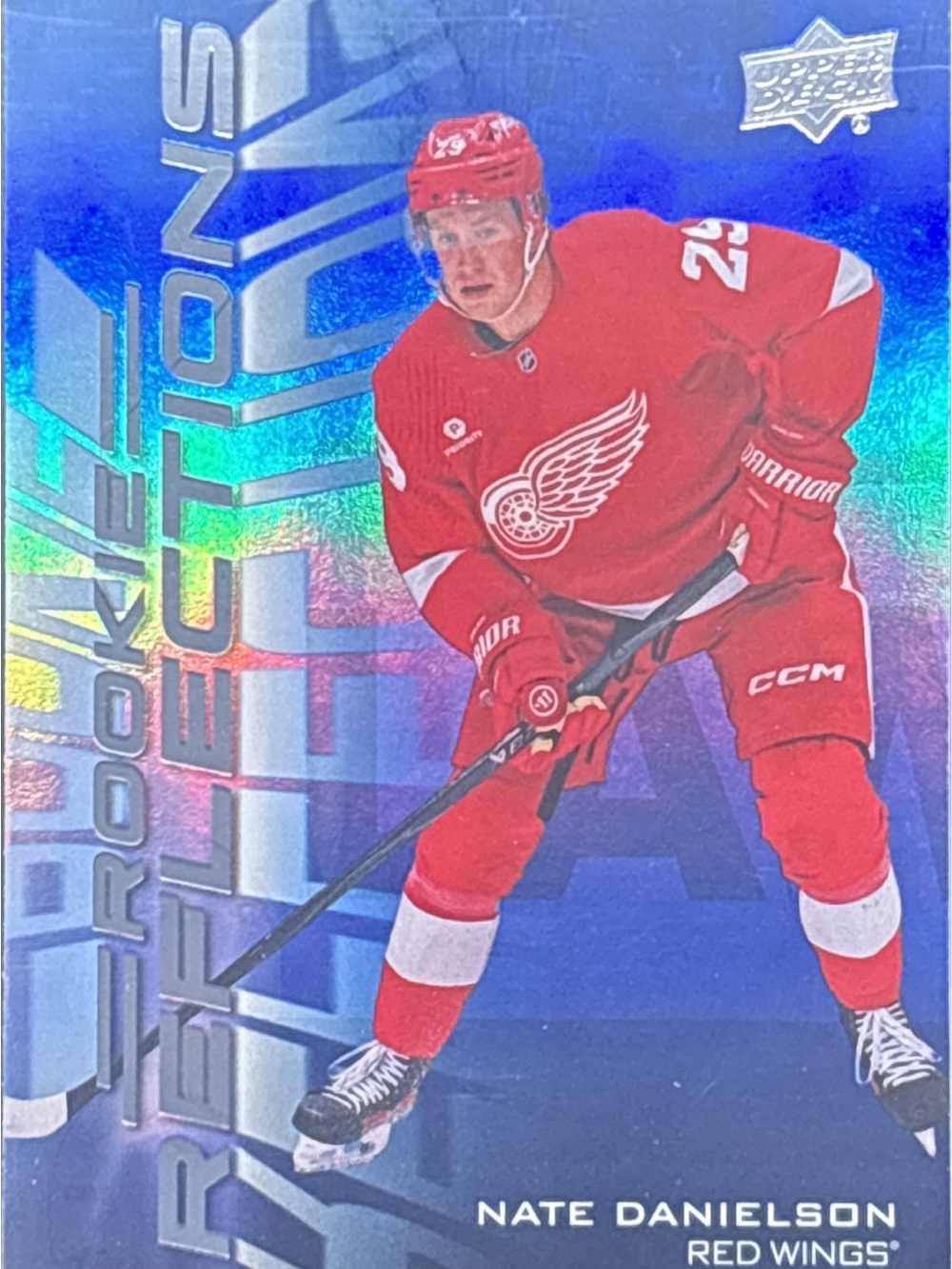Upper Deck Nate Danielson Rookie Hockey Trading Card
